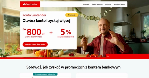 Konto Santander zarabianie w sieci
